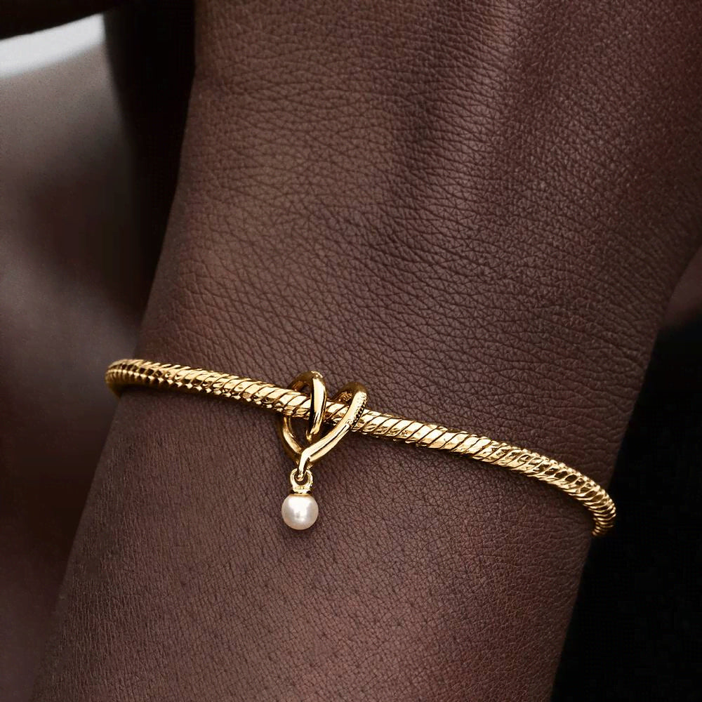 Wrapped Heart Charm