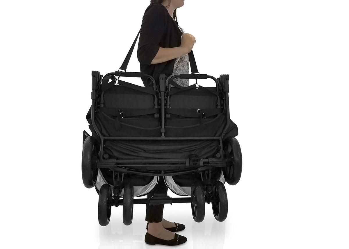 Jeep Destination Ultralight Side x Side Double Stroller, 80 Pounds Total - Destination