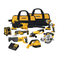 dewalt-20v-max-10-tool-combo-kit-with-batteries-chargerdrill-impact-driver-blower-flashlight-speaker-grinder-saw-vacuum-2651