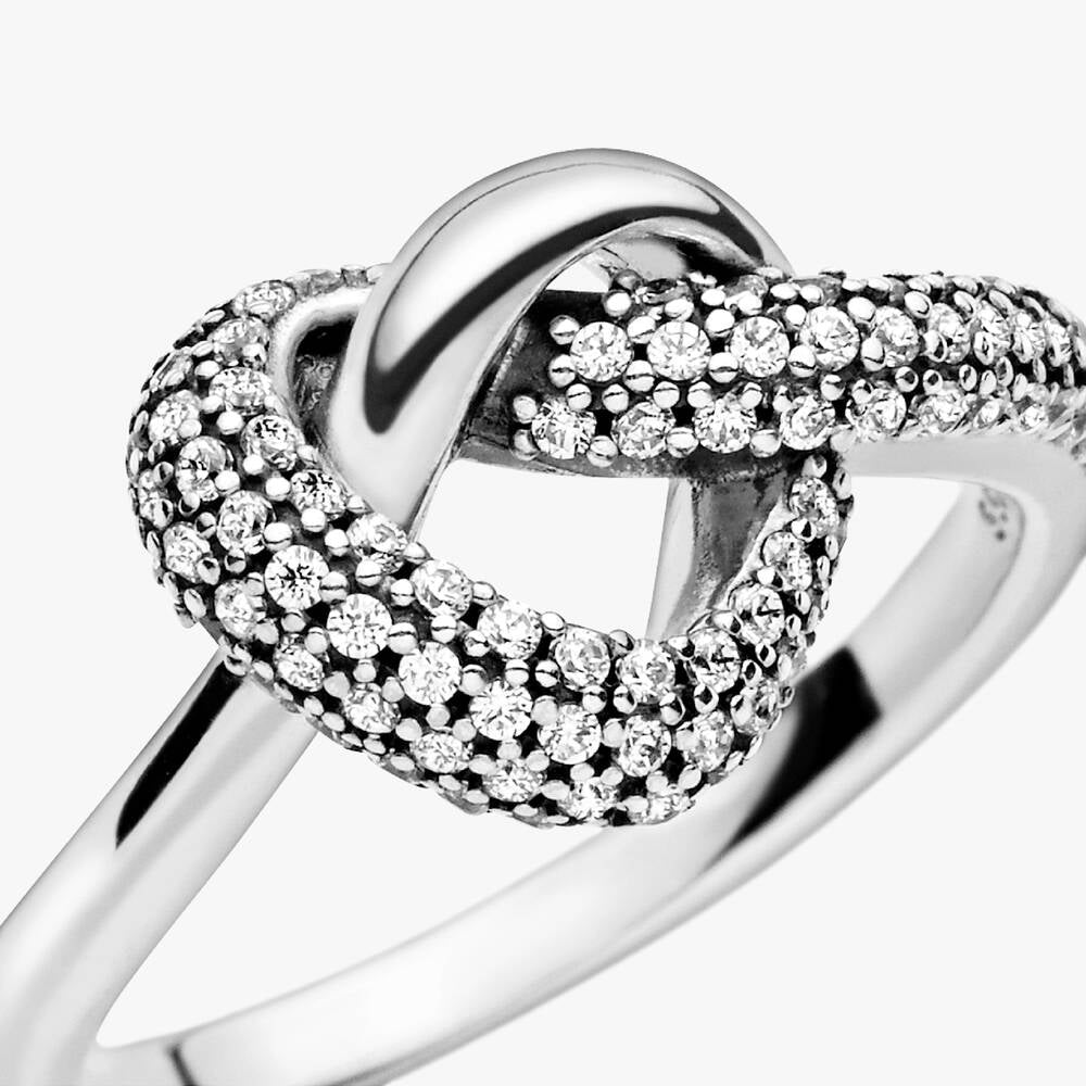FINAL SALE - Knotted Heart Ring