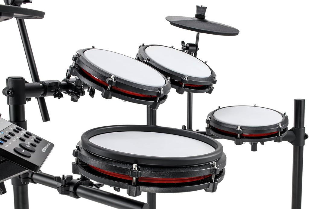 Alesis 8-Piece Electronic Drum Set With Mesh Pads And Bluetooth - Nitro Max
