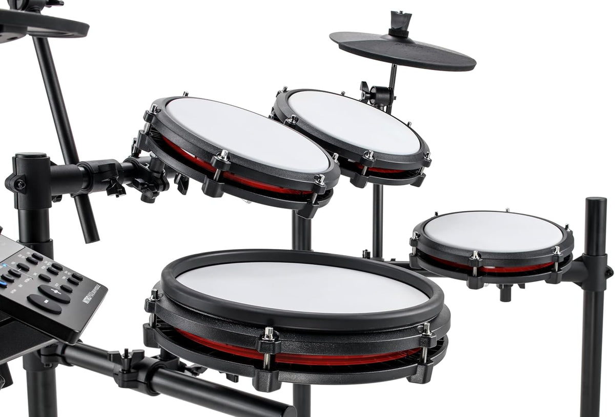 Alesis 8-Piece Electronic Drum Set With Mesh Pads And Bluetooth - Nitro Max