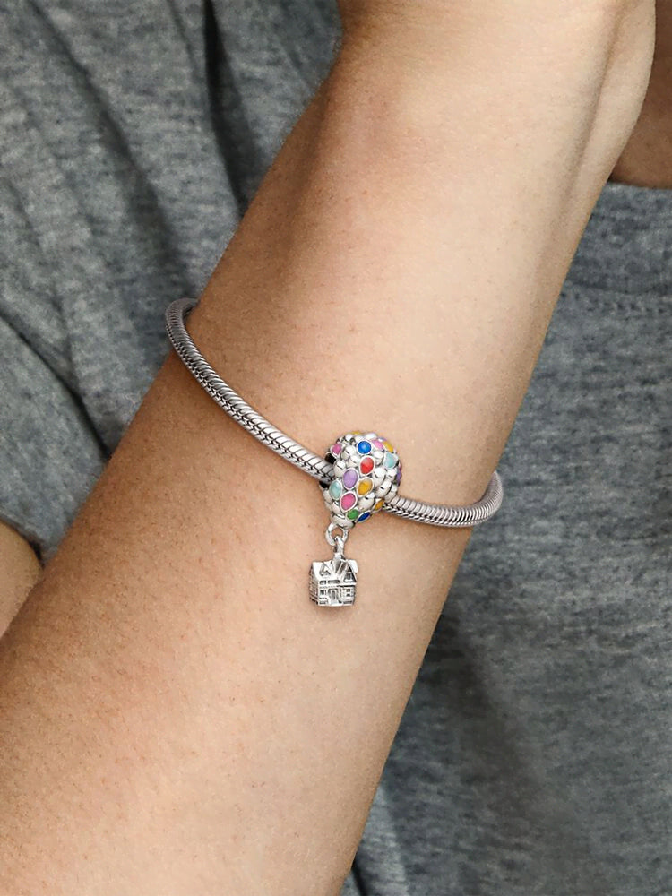 Disney Pixar Up House & Balloons Charm