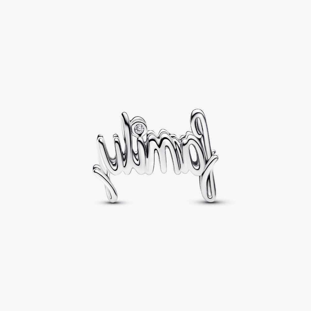 Handwritten Family Charm