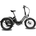 Lectric XP Trike Adult Folding 3-Wheel Electric Tricycle, Graphite, 500W, 20in x 4in Tires - XP Trike