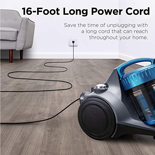 Eureka WhirlWind Bagless Canister Vacuum Cleaner, 2.5L - 960W