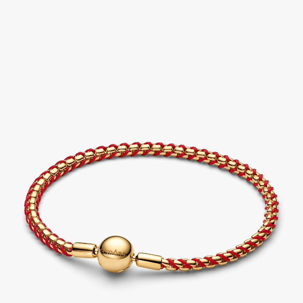 Red Murano Glass & Fire Horse Bracelet Set