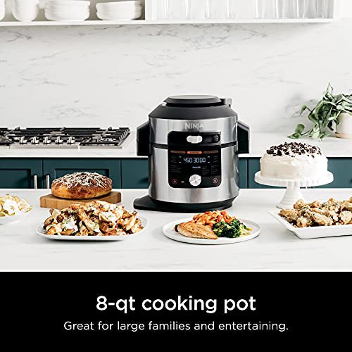 Ninja Foodi Smart XL 14-in-1 8-qt Pressure Cooker Steam Fryer With SmartLid And Thermometer - OL701
