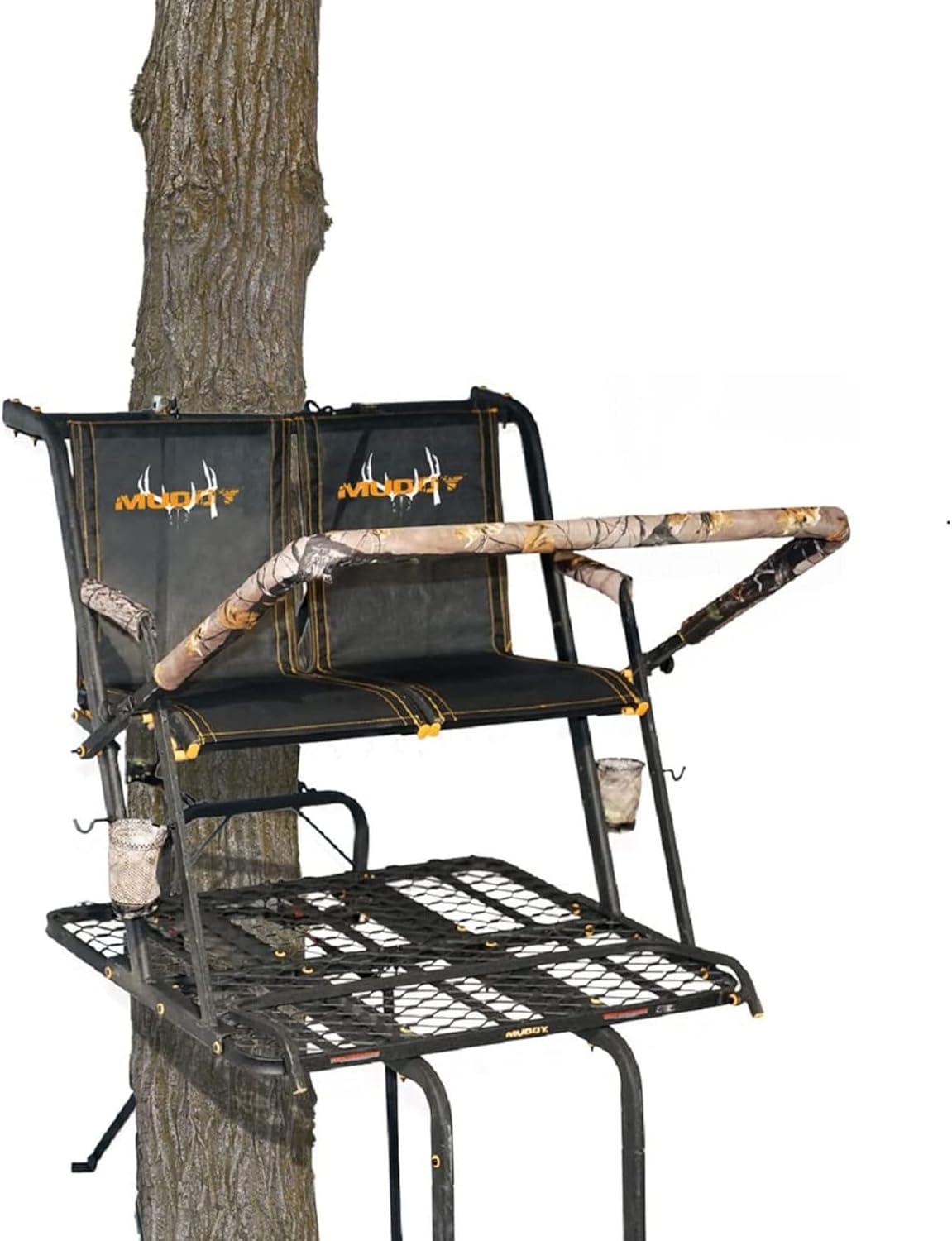 2-Person Ladder Tree Stand, 20ft, 500lb Capacity