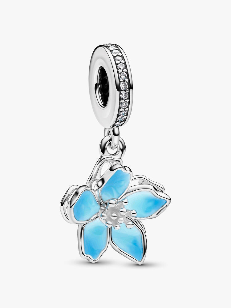 Cherry Blossom Charm Necklace Set
