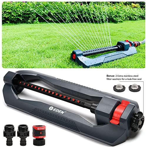 Eden Lawn & Garden Essential Oscillating Sprinkler - 16 Nozzles