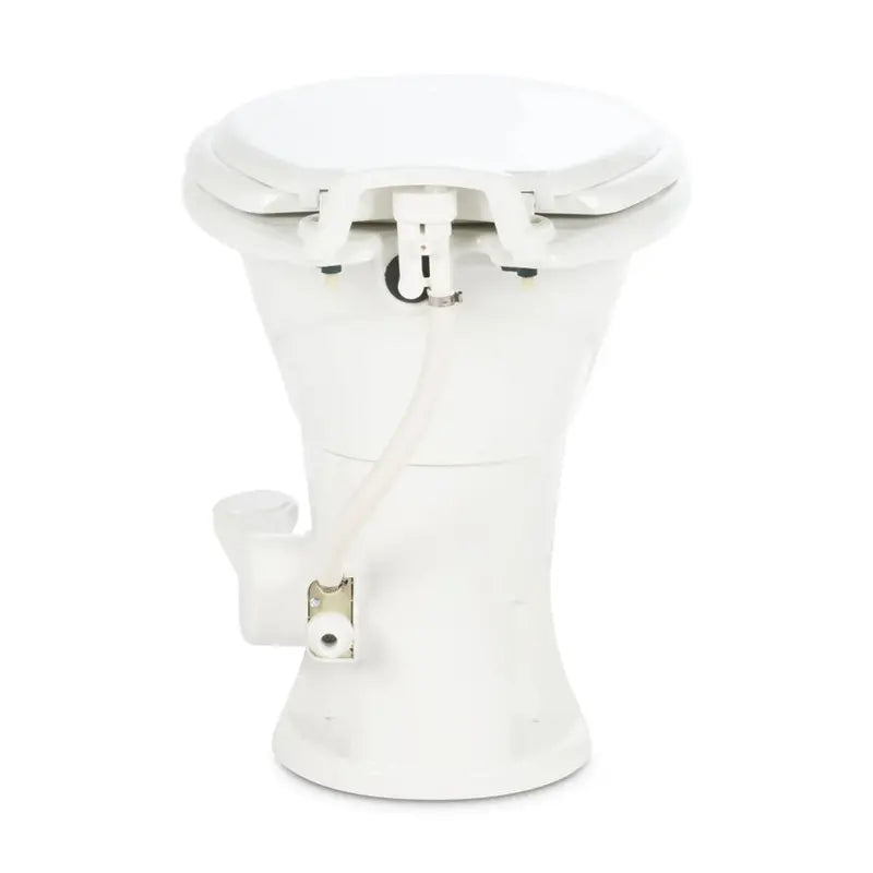 Dometic Standard-Height RV Toilet, White Porcelain Bowl, 18 Inch - 302310181