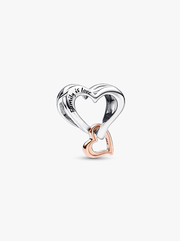Love Lock and Key Charm Trio