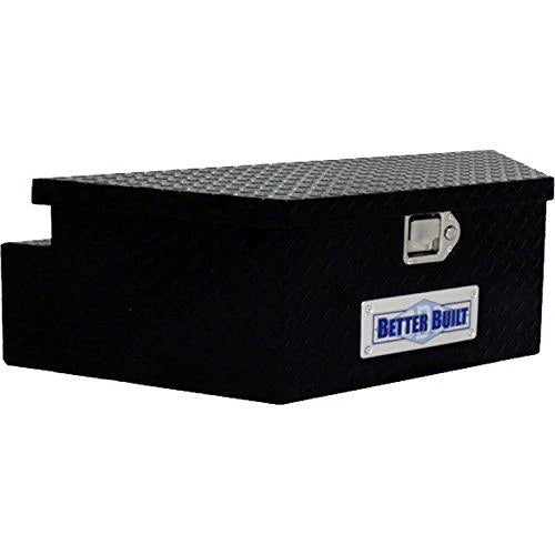 BETTER BUILT Utility Trailer Tongue Tool Box, Black, Wide, V Shaped, 39in x 16.5in x 12in - 66212321