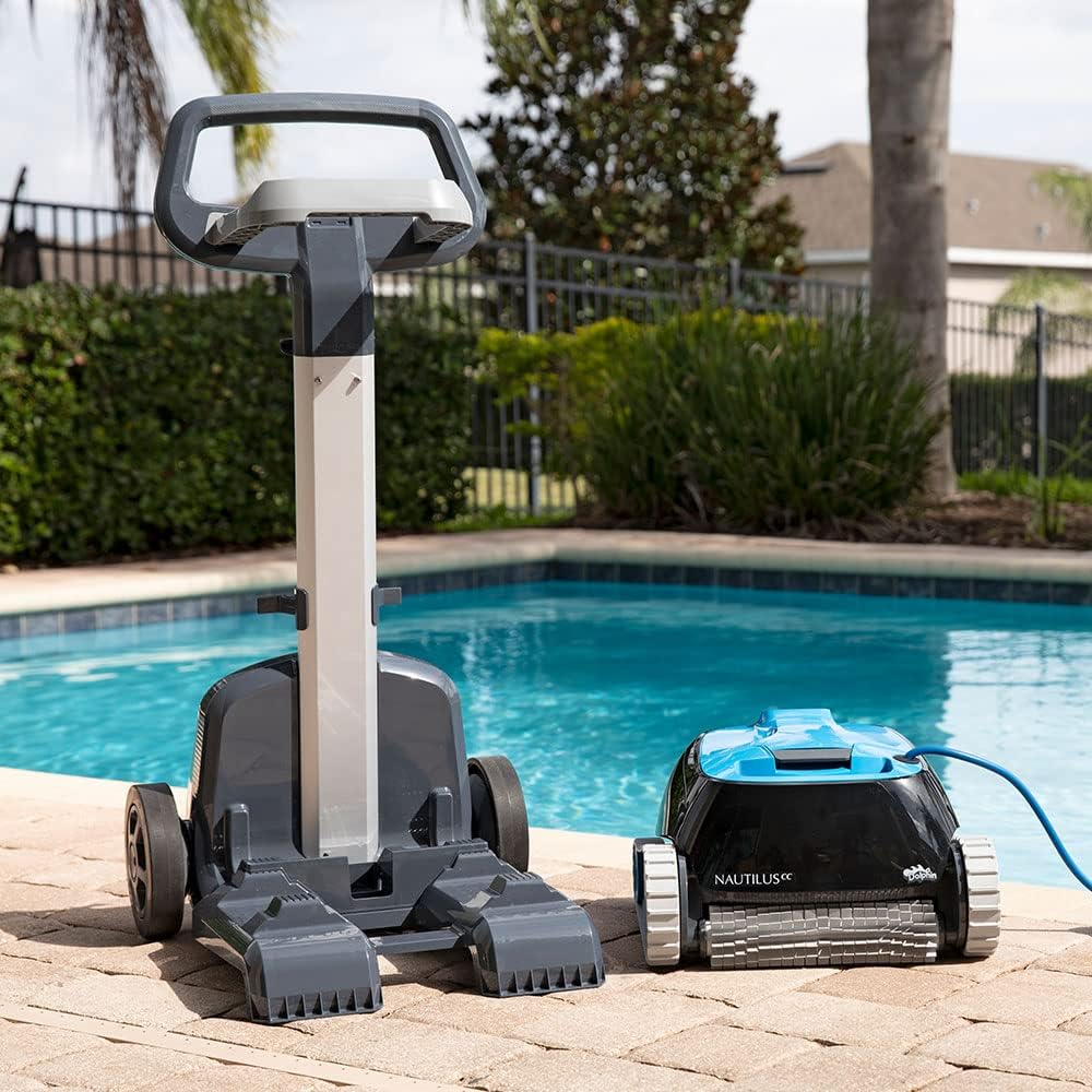 Dolphin Robotic Pool Vacuum Cleaner For Pools Up To 33 ft, Wall Climbing - Nautilus CC 99996113-US
