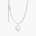 Engravable Lab-Grown Diamond Tag Pendant Necklace