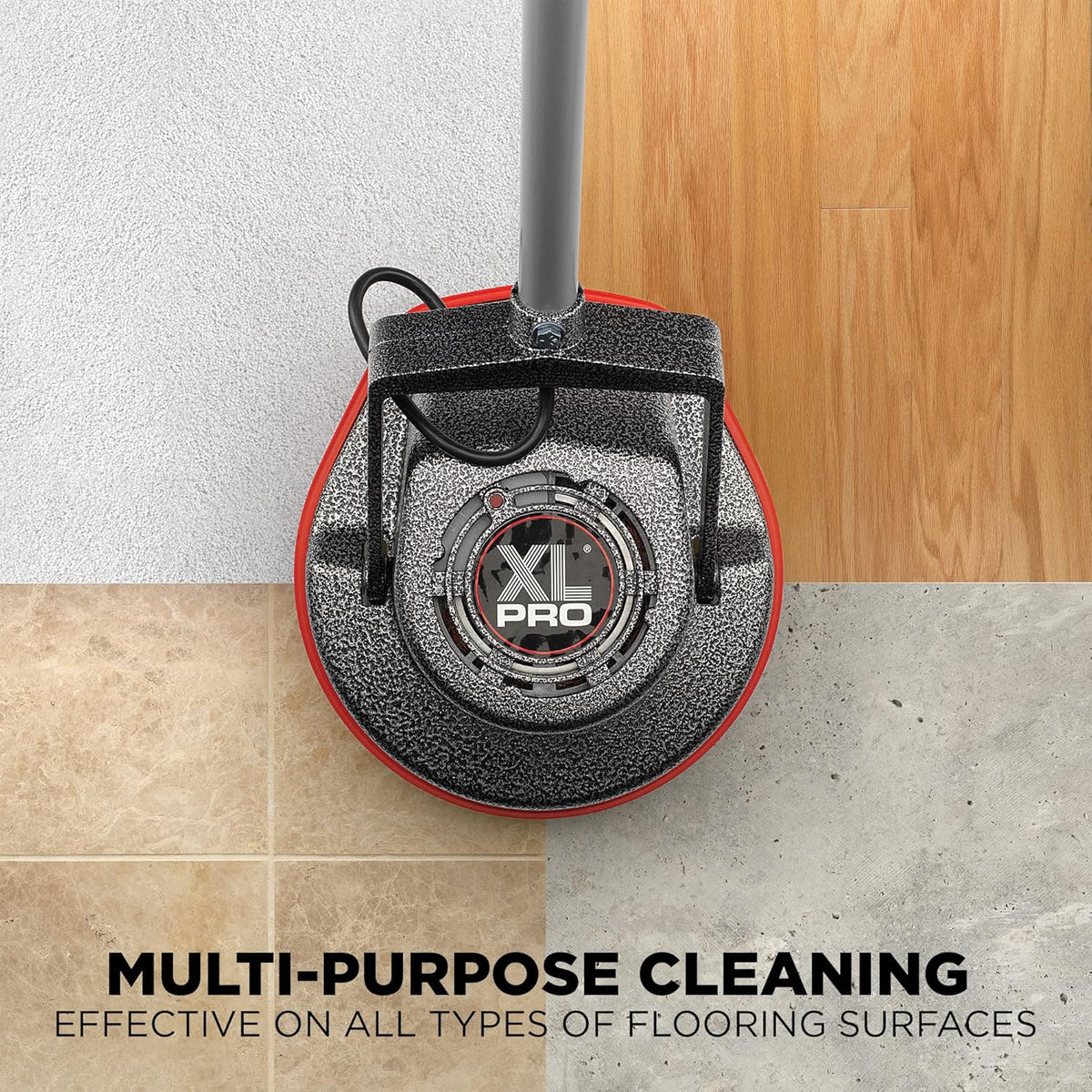 Oreck Commercial Orbiter Hard Floor Cleaner Machine, Random Orbital Drive, 50-Foot Cord - ORB550MC