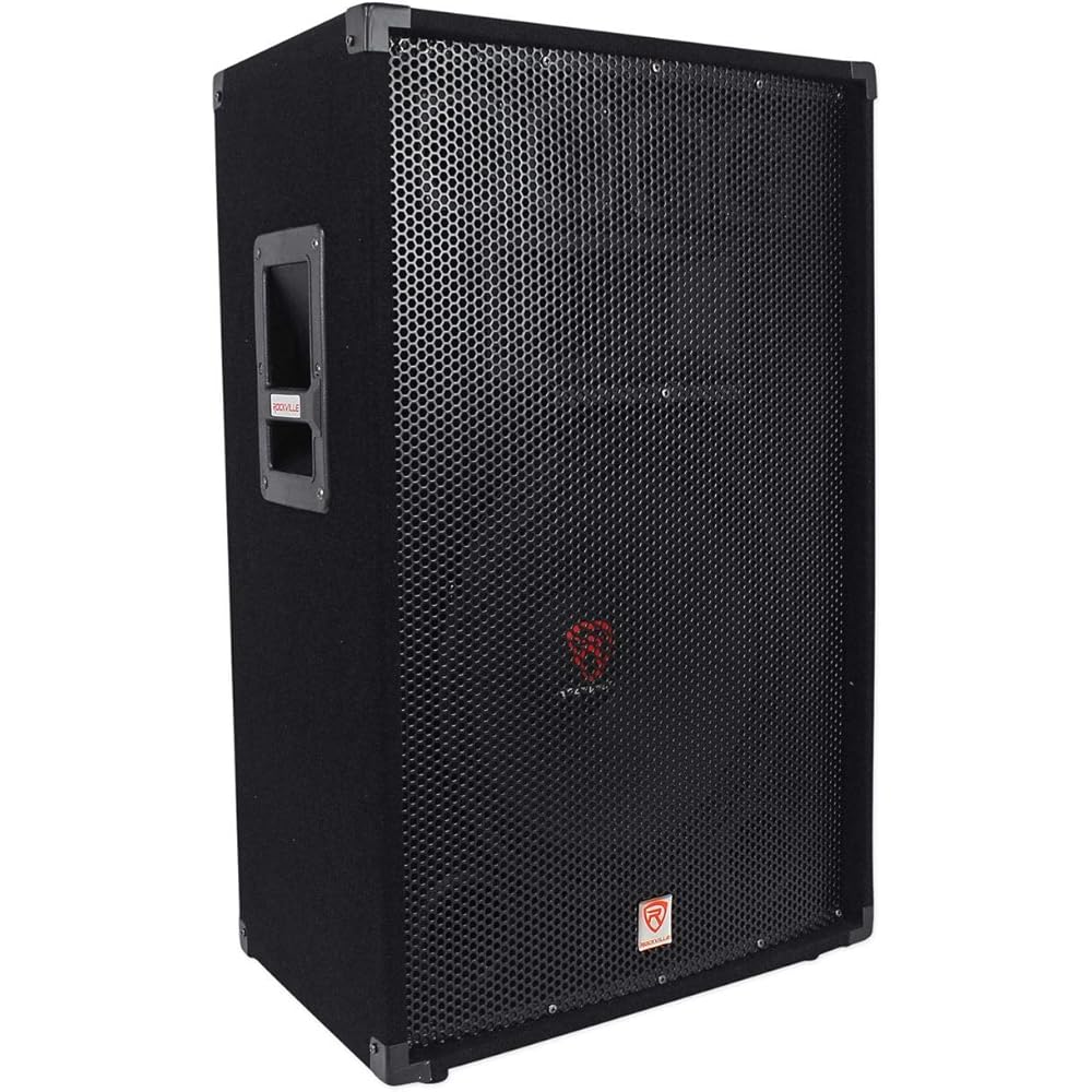 Rockville 15-Inch 1500W 3-Way Passive PA Speaker - RSG15