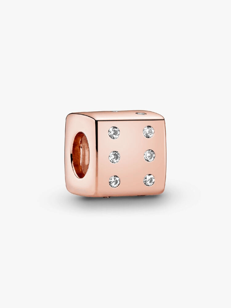 Sparkling Dice Charm