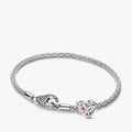Entwined Heart and Butterfly Bracelet Gift Set