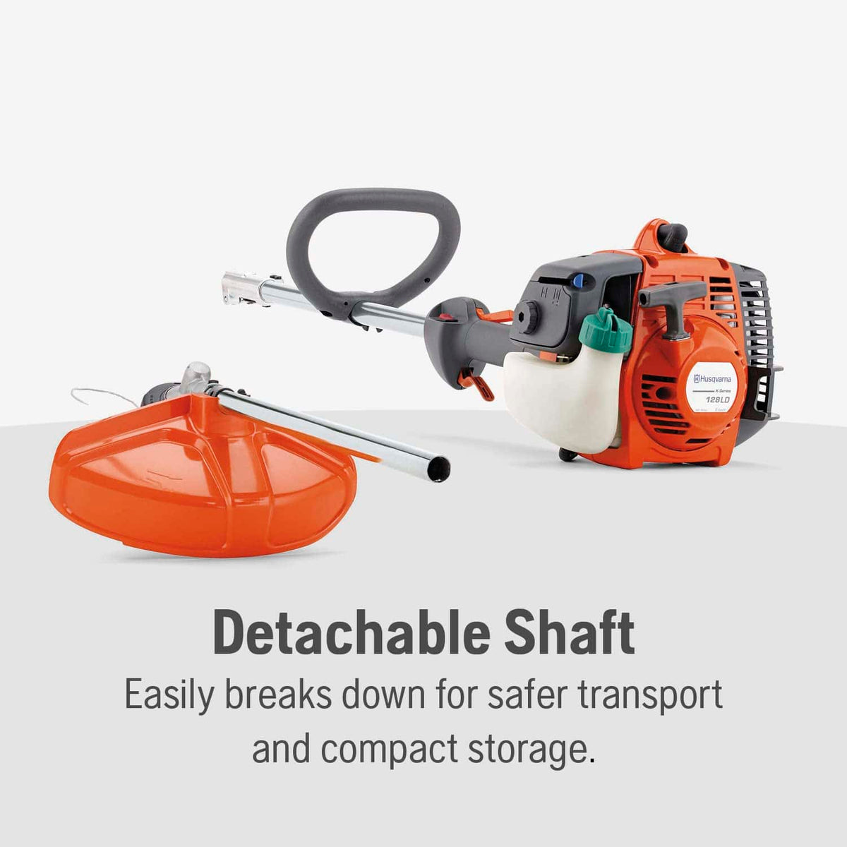 Husqvarna Gas String Trimmer, 28-cc 2-Cycle, 17-inch Straight Shaft - 128LD 952711953