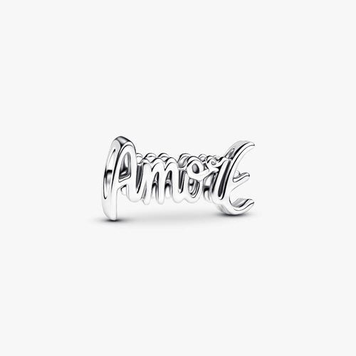 Amore Script Charm