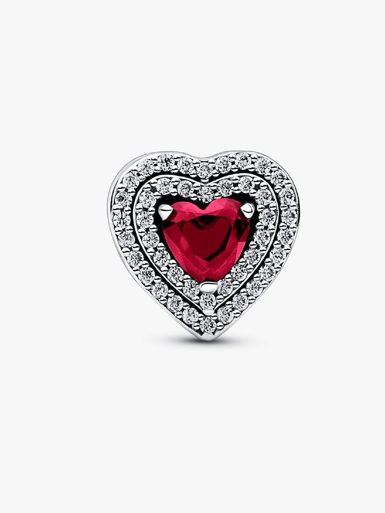 Sparkling Levelled Heart Charm