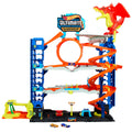 Hot Wheels City Ultimate Garage Playset With 2 Die-Cast Cars, Storage For 50+ Cars, Child Age 4-8