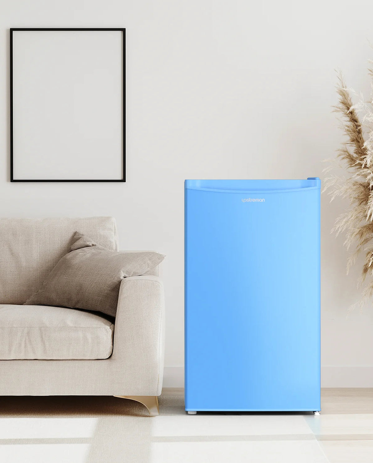 Upstreman 3.2 Cu.Ft. Single Door Mini Refrigerator With Freezer - BR321