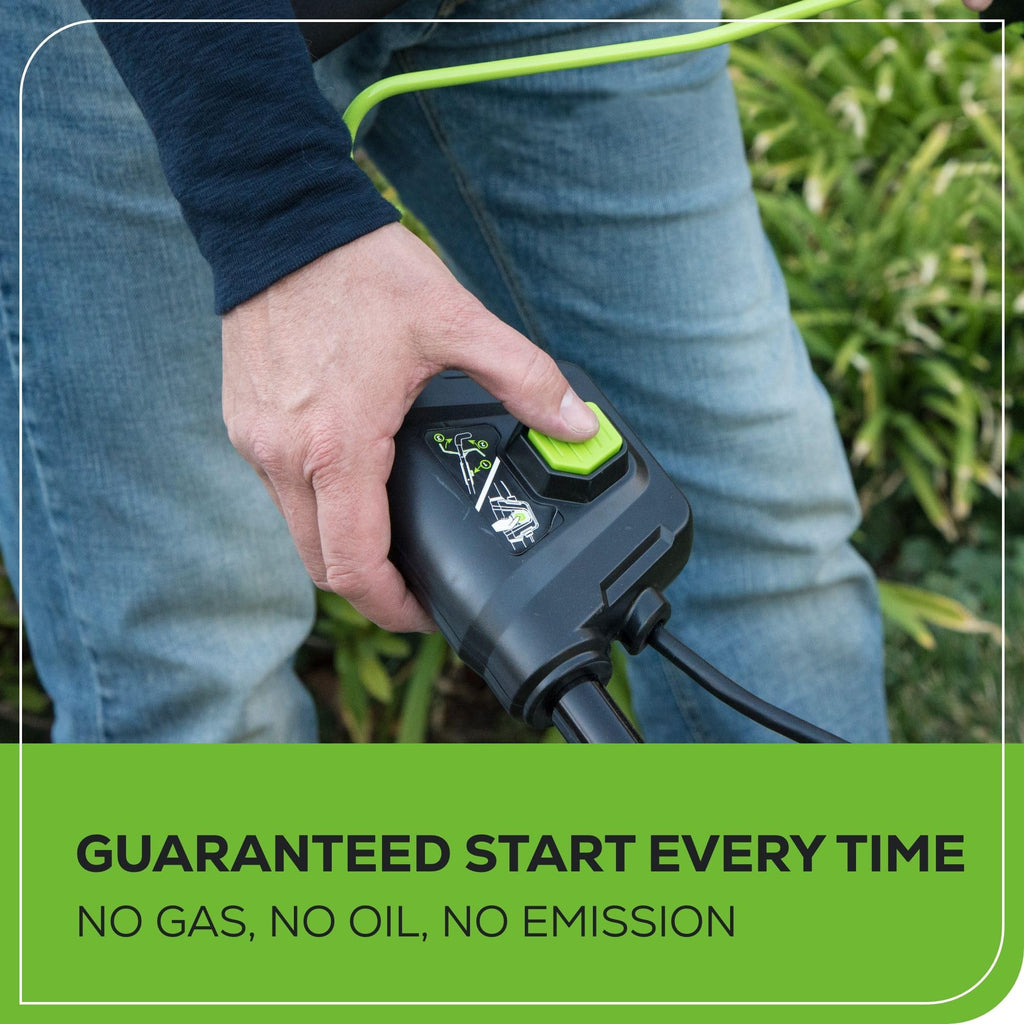 80V 21-Inch Brushless Cordless Lawn Mower With 4.0Ah Battery And Rapid Charger