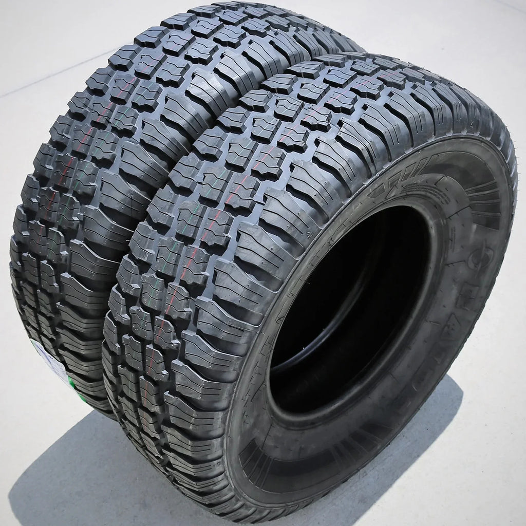 Haida Puma HD818 LT235/75R15 104/101S Load C 6 Ply M/T Mud Tires - Pair