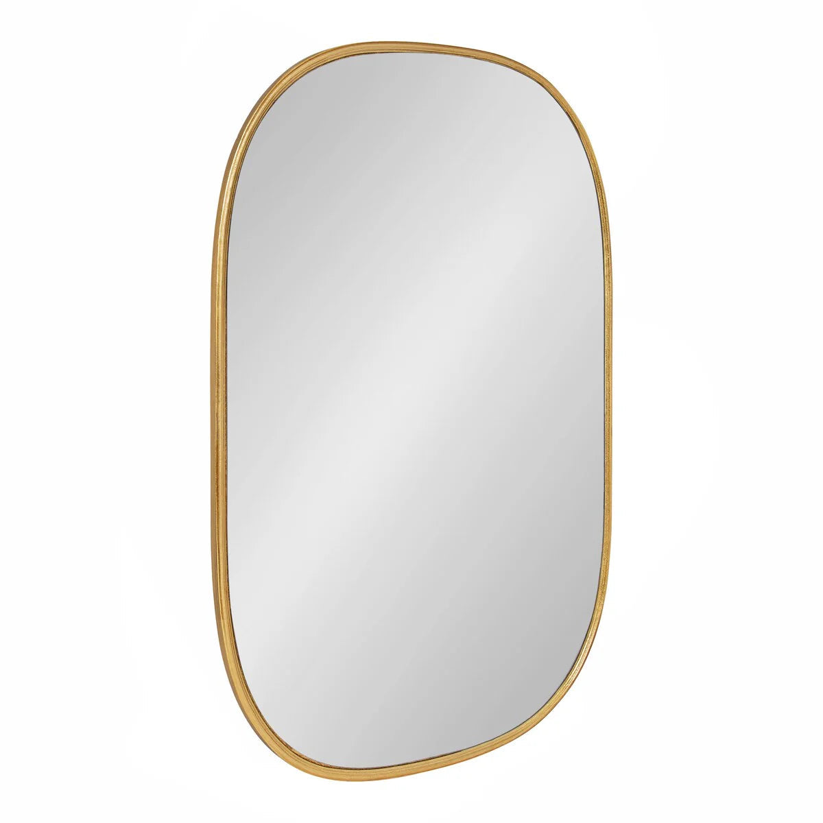 Capsule Framed Wall Mirror, 16x48, 18x24, 22x34, 24x36, Black, Bronze, Gold, Gray, Silver, Antique-Bronze
