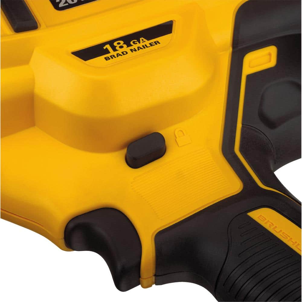20V MAX XR Lithium-Ion Cordless 18-Gauge Brad Nailer - DCN680B