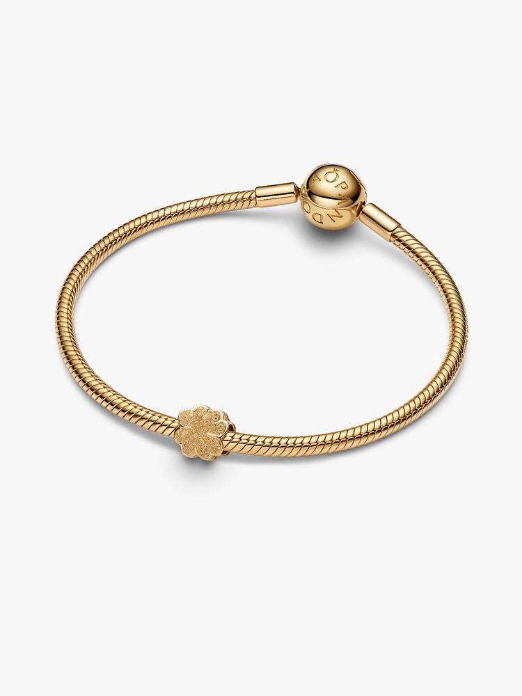 Textured Clover Mini Charm