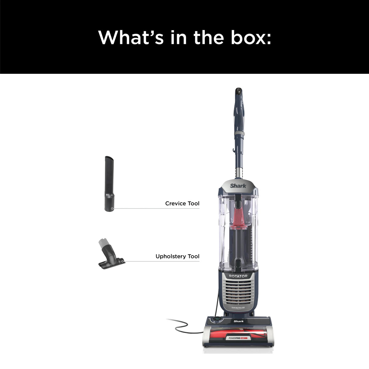 Shark Rotator Pet Upright Vacuum Cleaner, Bagless, Chimera - ZU100