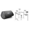 Alesis Strike Amp 12 MK2 Drum Amplifier With Nitro Max Expansion Pack, 8 in Mesh Tom Pad And 10 in Cymbal