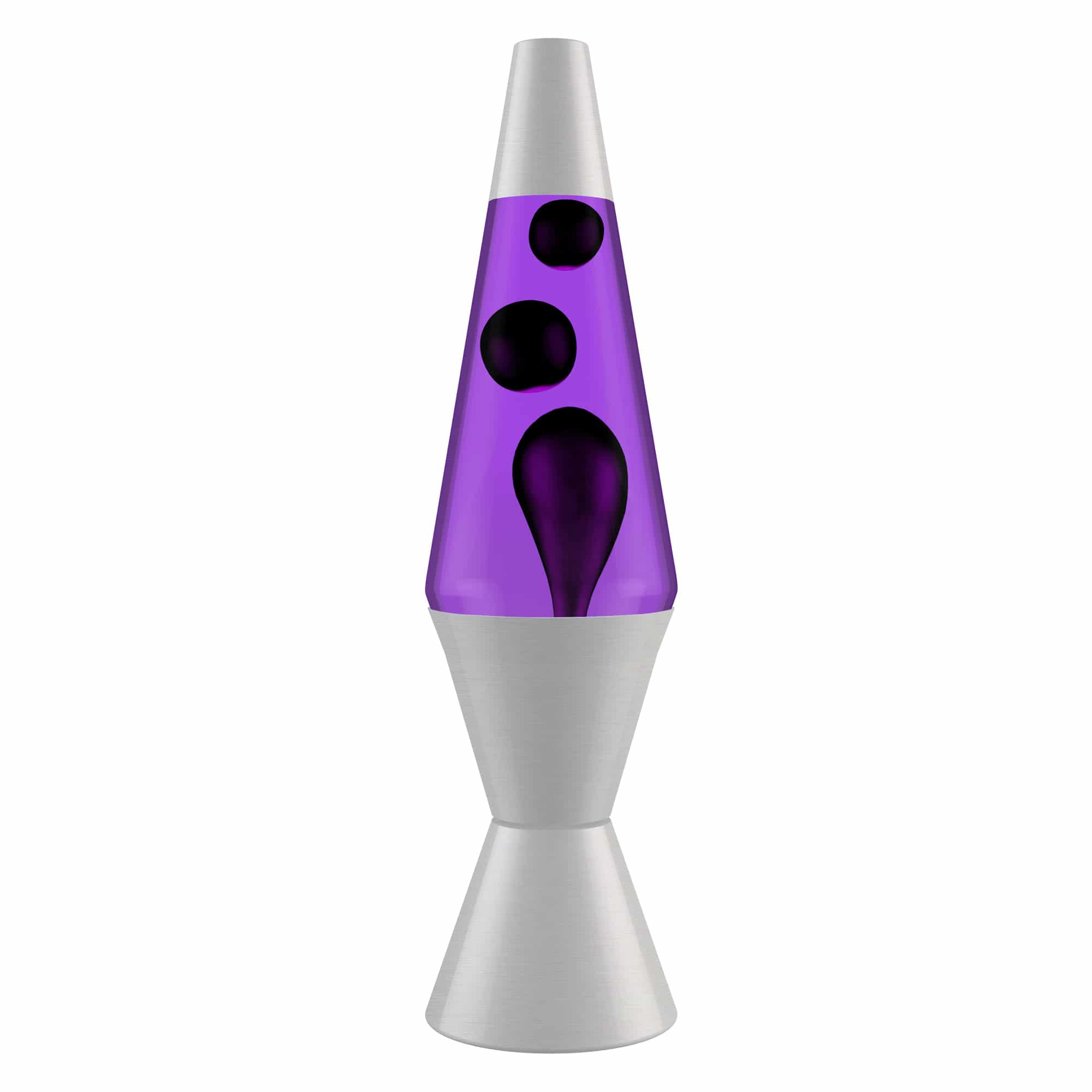 14.5’’ LAVA Lamp  - Black &amp;amp; Purple