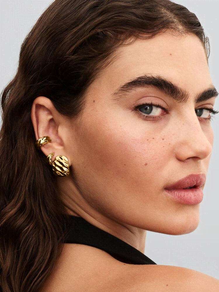 Rippled Ear Cuff
