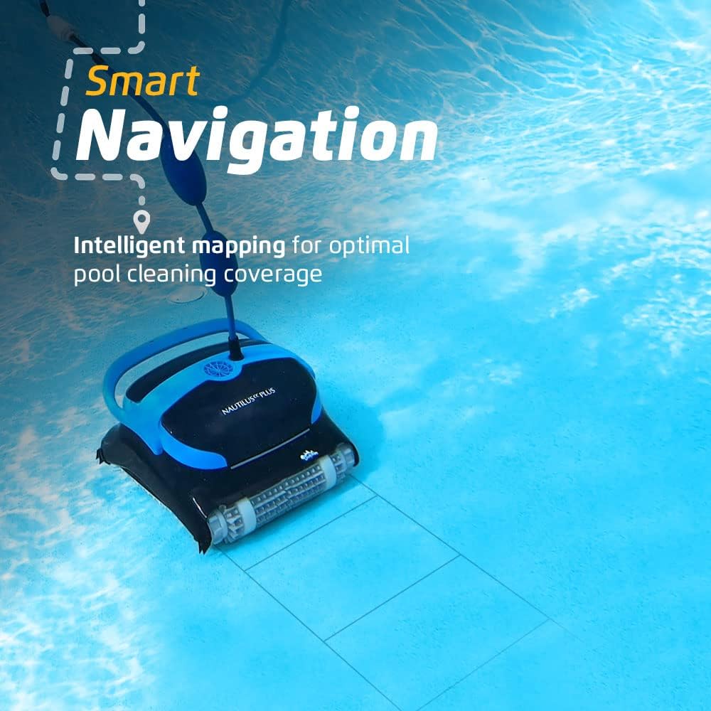 Dolphin Robotic Pool Vacuum Cleaner For Pools Up To 33 ft, Wall Climbing - Nautilus CC 99996113-US