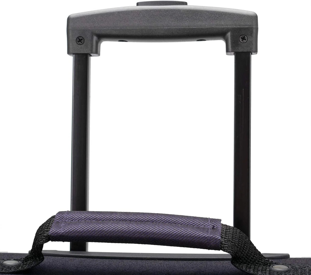 U.S. Traveler Expandable Softside Luggage, Navy, 31in Checked Large - Aviron Bay