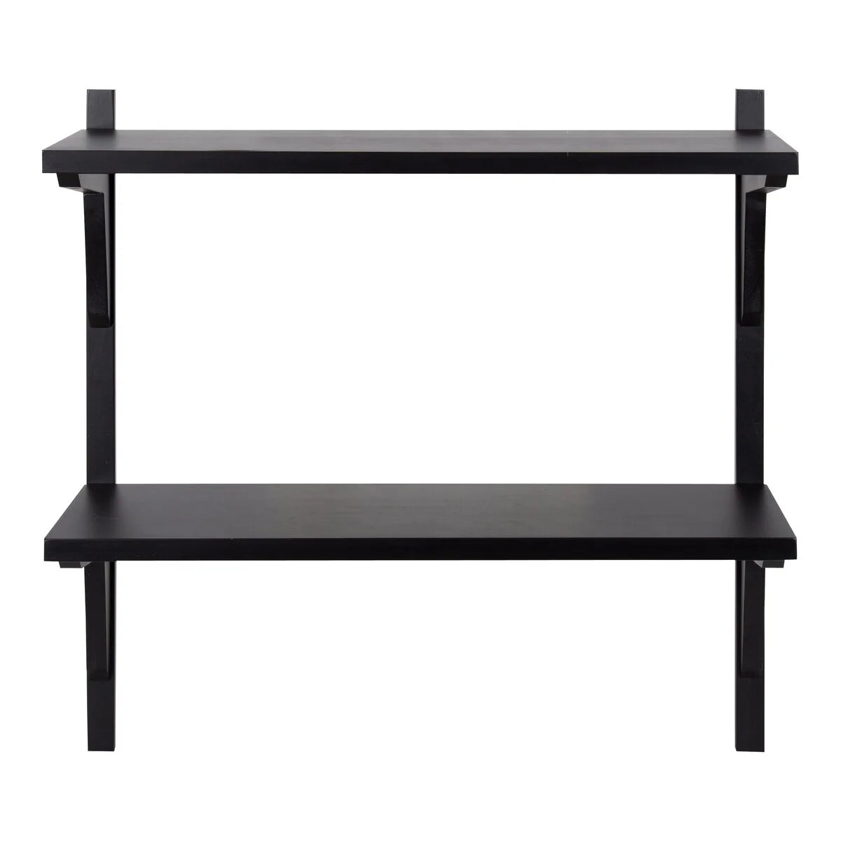 Mid-Century Wall Shelves, 24x8x24 Inch Decorative Wall-Mounted Storage And Display Shelving