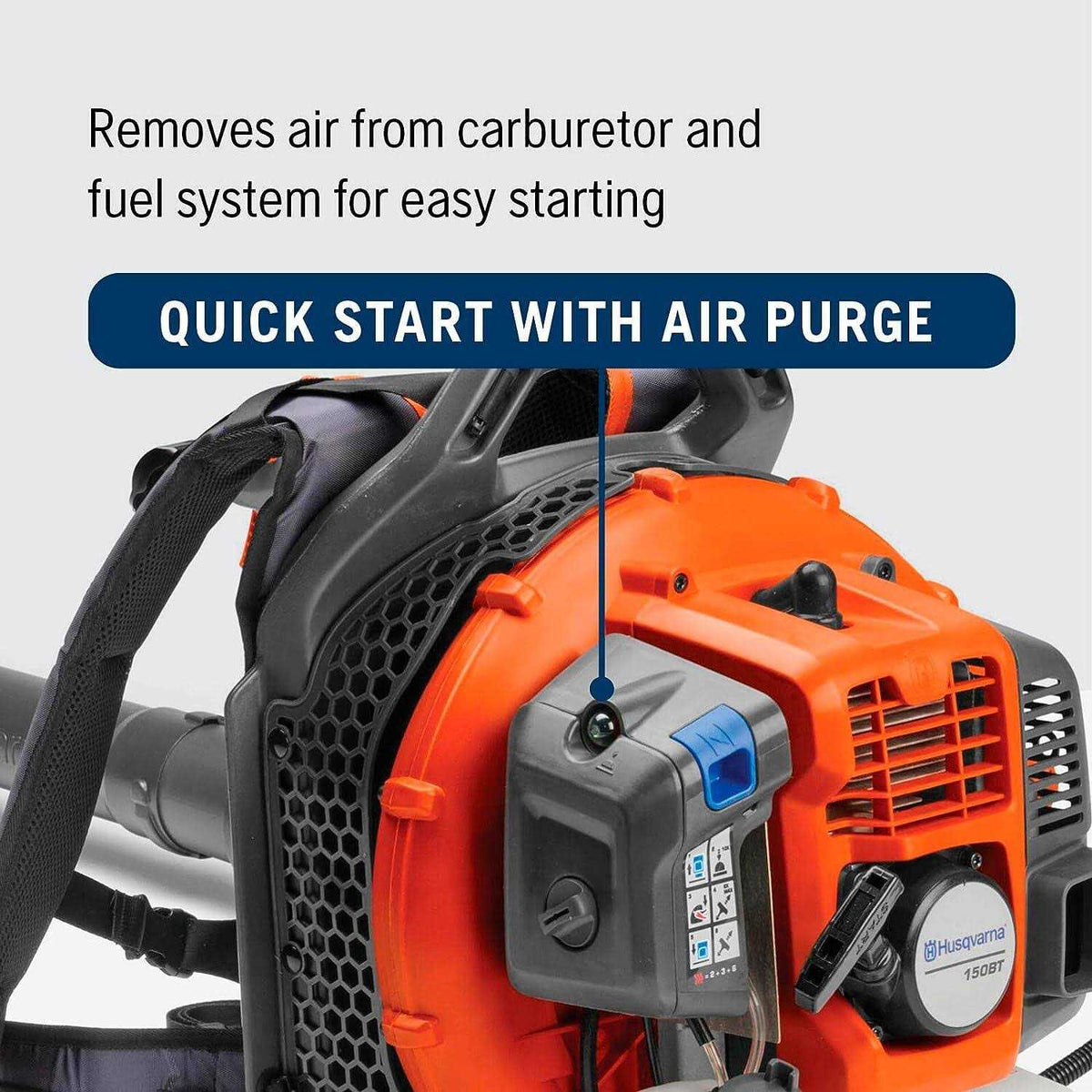 Husqvarna Gas Backpack Leaf Blower - 150BT