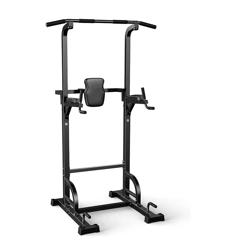 The Fitness Power Tower Pull Up Dip Station, 41.2 x 39.7 x 88.18 in, Alloy Steel, 440 lbs - FB-19YTXS02