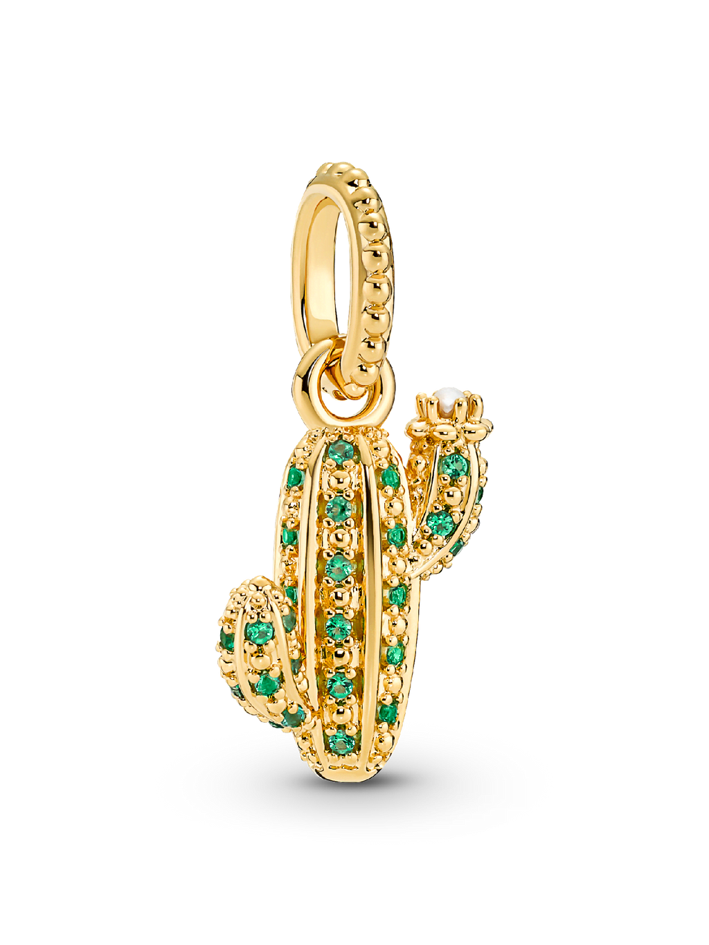 FINAL SALE - Sparkling Desert Cactus Pendant