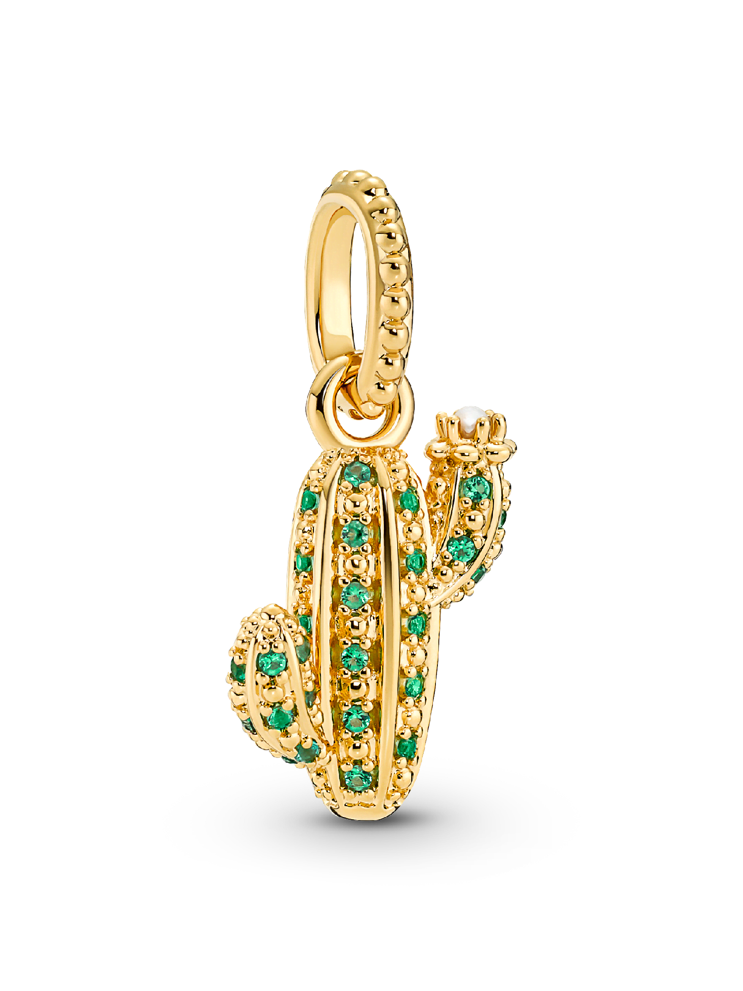 FINAL SALE - Sparkling Desert Cactus Pendant