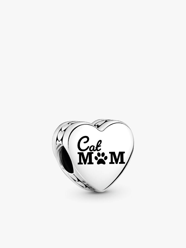 Cat Mom Charm Duo