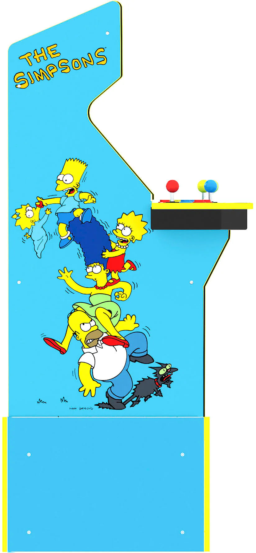 Arcade1Up The Simpsons 30th Edition Arcade With Stool And Tin - Multi