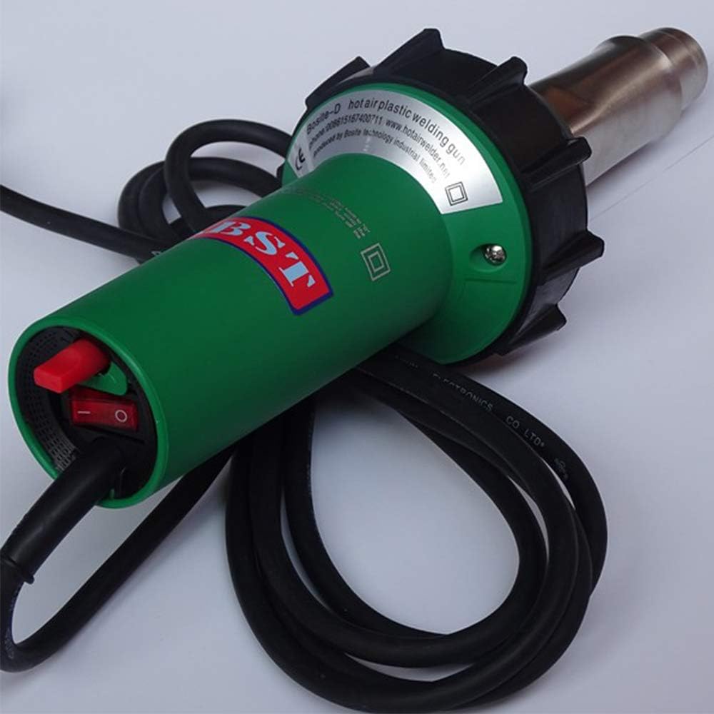 Hot Air Plastic Welder 110V 1600W With Welding Nozzles And Seam Rollers