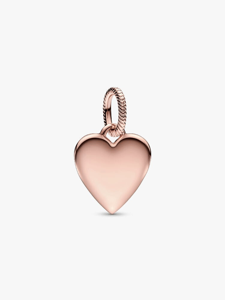 Engravable Heart Tag Pendant
