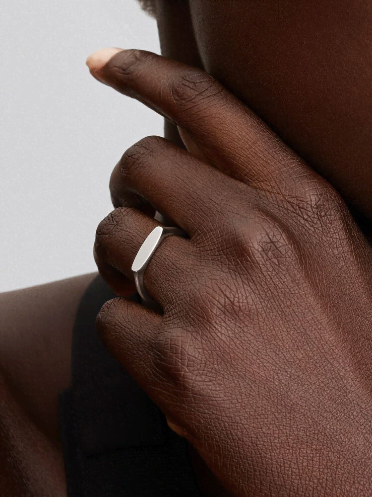 Engravable Bar Ring